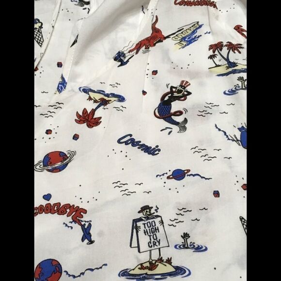 INSIGHT cosmic paradise dress/coverup. New - Picture 5 of 6